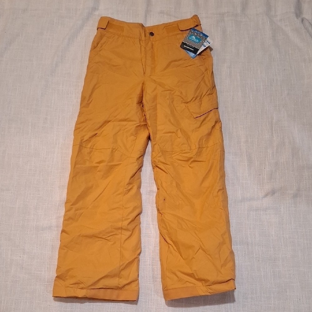 NWT. Columbia Kids Golden Cargo Snow Pants M - Picture 2 of 14